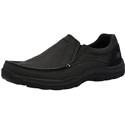 Skechers herr förväntade Avillo Mockasin, Svart, 14 UK Wide Skechers herr förväntade Avillo Mockasin, Svart, 14 UK Wide