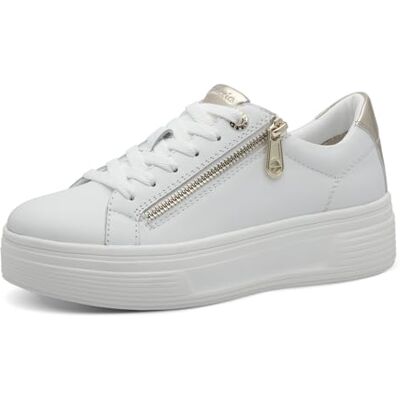 Tamaris Comfort damsneakers, vit Nappa, 41 EU, Vit Nappa, 41 EU Tamaris Comfort damsneakers, vit Nappa, 41 EU, Vit Nappa, 41 EU