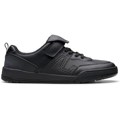 Clarks Laser Track Y Childrens Black Leather, 3.5 Clarks Laser Track Y Childrens Black Leather, 3.5