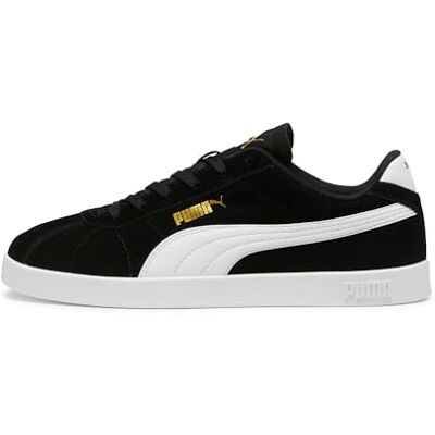 PUMA unisex vuxen Club Ii Sneaker, svart vit guld, 41 EU PUMA unisex vuxen Club Ii Sneaker, svart vit guld, 41 EU