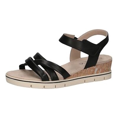 CAPRICE Damer 9-28709-42 kilsandal, Svart nappa, 39 EU CAPRICE Damer 9-28709-42 kilsandal, Svart nappa, 39 EU