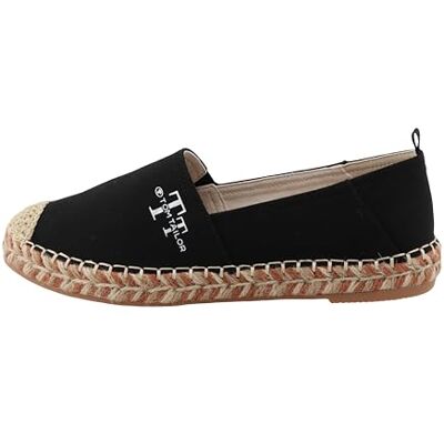 TOM TAILOR dam 7490250003 platt tofflor, svart, 41 EU, svart, 41 EU TOM TAILOR dam 7490250003 platt tofflor, svart, 41 EU, svart, 41 EU