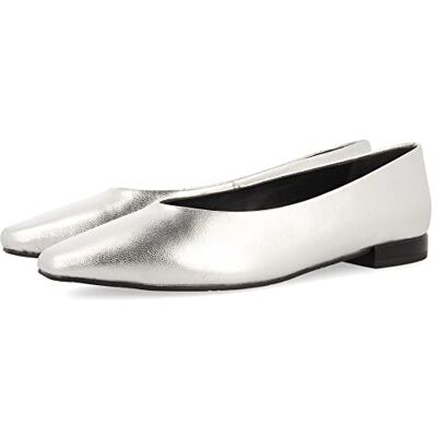 GIOSEPPO Hamre, Skor Balletttyp Dam, Silver, 36 EU GIOSEPPO Hamre, Skor Balletttyp Dam, Silver, 36 EU