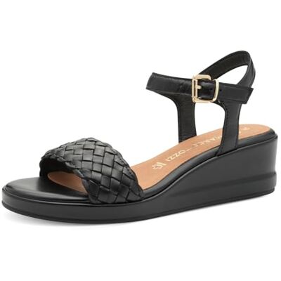 MARCO TOZZI Damer 2–28317-44 sandal, svart, 39 EU MARCO TOZZI Damer 2–28317-44 sandal, svart, 39 EU