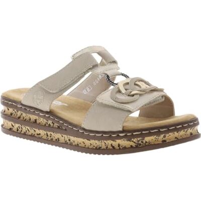 Rieker Dam 62936 Mules, beige, 39 EU Rieker Dam 62936 Mules, beige, 39 EU