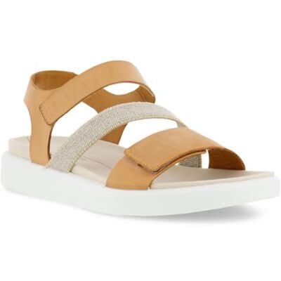 ECCO Flowt W damsandaler, Lejon, 40 EU ECCO Flowt W damsandaler, Lejon, 40 EU