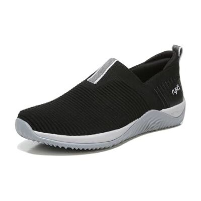 RYKA Echo Knit vandringssko f r kvinnor, Svart gr vit, 38.5 EU bred RYKA Echo Knit vandringssko f r kvinnor, Svart gr vit, 38.5 EU bred
