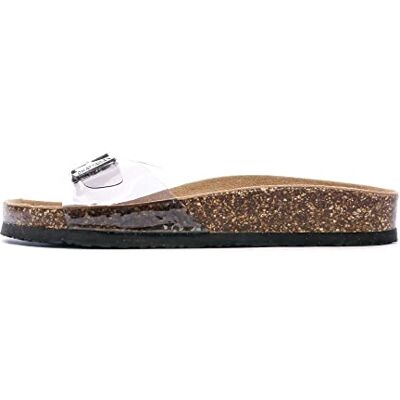 CHATTAWAK Opaline transparenta sandaler dam, svart, 41 EU CHATTAWAK Opaline transparenta sandaler dam, svart, 41 EU
