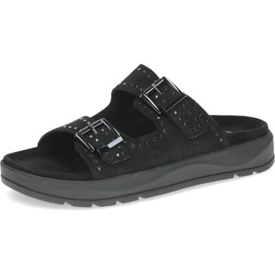 CAPRICE Damer 9-27201-46 sandaler, svart mocka, 39 EU CAPRICE Damer 9-27201-46 sandaler, svart mocka, 39 EU