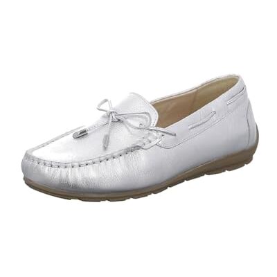 ARA dam Alabama mockasin, silver, 39 EU ARA dam Alabama mockasin, silver, 39 EU