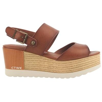 CHATTAWAK Dam 9IRISTAN38 Klacksandal, Tan, 38 EU, Tan, 38 EU CHATTAWAK Dam 9IRISTAN38 Klacksandal, Tan, 38 EU, Tan, 38 EU