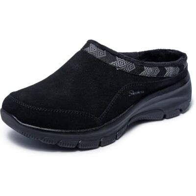 Skechers Dam Easy Going-Seasonal Grace Mule Modern komfort, avslappnad passform, luftkylt minnesskum, slip-on, vattenavvisande Skechers Dam Easy Going-Seasonal Grace Mule Modern komfort, avslappnad passform, luftkylt minnesskum, slip-on, vattenavvisande