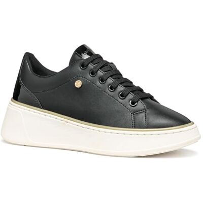 Geox D Sunnetty A, gymnastikskor dam, Svart, 35 EU Geox D Sunnetty A, gymnastikskor dam, Svart, 35 EU