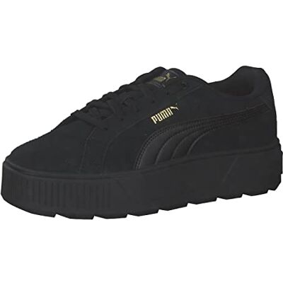PUMA Karmen Sneaker för kvinnor, svart lag guld, 36 EU PUMA Karmen Sneaker för kvinnor, svart lag guld, 36 EU