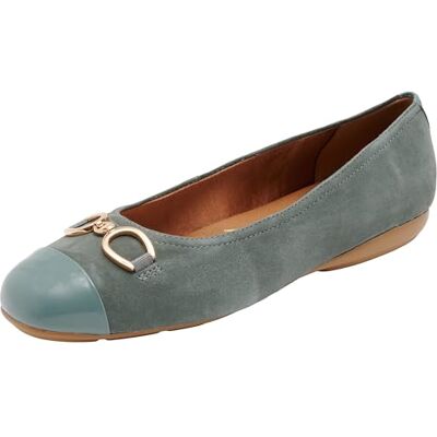 Geox Dam D Annytah A Balet Flat, salvia, 42 EU Geox Dam D Annytah A Balet Flat, salvia, 42 EU