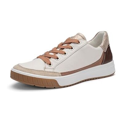 ARA damer ROM sneakers, strand, cream, mousse, mocka, skal, 38 EU ARA damer ROM sneakers, strand, cream, mousse, mocka, skal, 38 EU