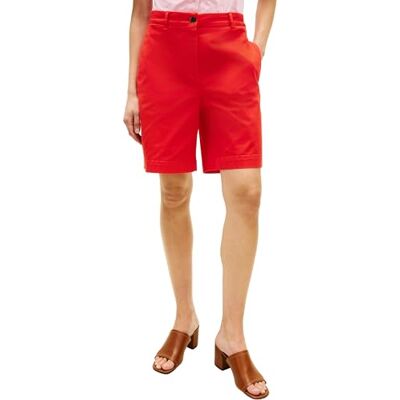Tommy Hilfiger dam Co GMD Blend Chino kort WW0WW49648, orange, 36 Tommy Hilfiger dam Co GMD Blend Chino kort WW0WW49648, orange, 36