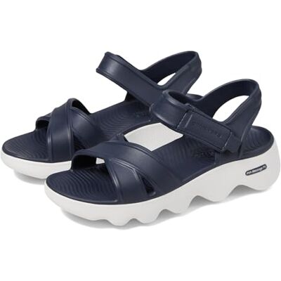 Skechers Damers massageklädsel fit-hjärta fiskare sandal, Marinblå och vit, 35 EU Skechers Damers massageklädsel fit-hjärta fiskare sandal, Marinblå och vit, 35 EU