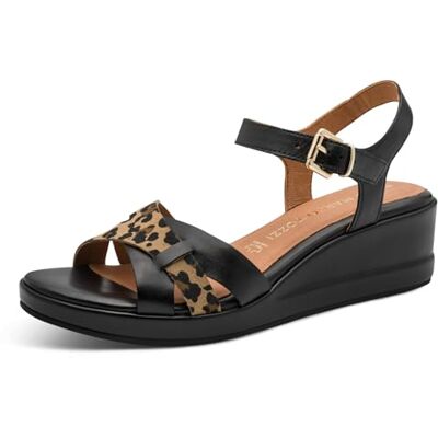 MARCO TOZZI Sandal 2-28320-46, damsandaler, kam svart, 36 EU MARCO TOZZI Sandal 2-28320-46, damsandaler, kam svart, 36 EU