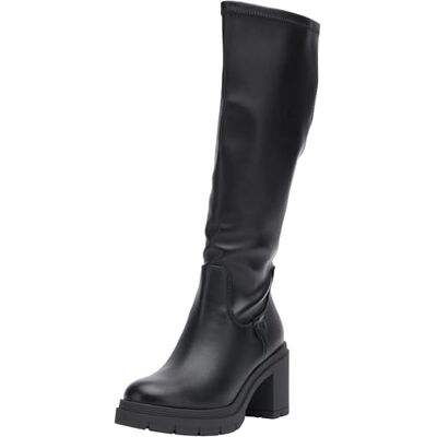 BAGATT Dam Joely Knee Boot, svart, 41 EU BAGATT Dam Joely Knee Boot, svart, 41 EU