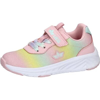 Lico Pojkar unisex barn Marin VS sneakers, rosa/turkos/citron, 30 EU Lico Pojkar unisex barn Marin VS sneakers, rosa/turkos/citron, 30 EU