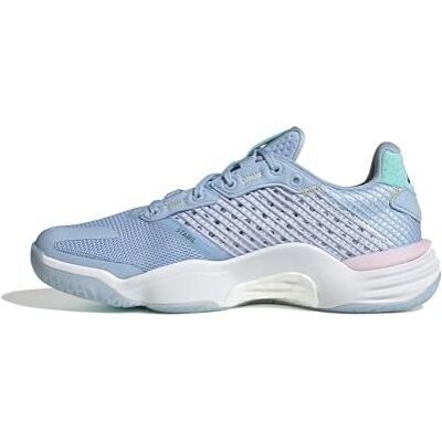 adidas Kvinnor Stabil 16 Indoor Shoes, Glow Blue/Shadow Navy/Core Black, 43 1/3 EU adidas Kvinnor Stabil 16 Indoor Shoes, Glow Blue/Shadow Navy/Core Black, 43 1/3 EU