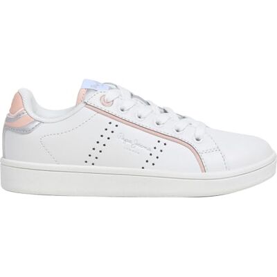 Pepe Jeans Player Young G sneak, vit (Off White), 1,5 UK Pepe Jeans Player Young G sneak, vit (Off White), 1,5 UK
