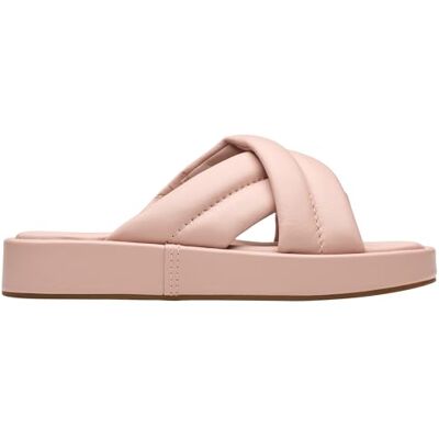 Clarks Alda Glide Womens Light Pink Lea, 8 Clarks Alda Glide Womens Light Pink Lea, 8