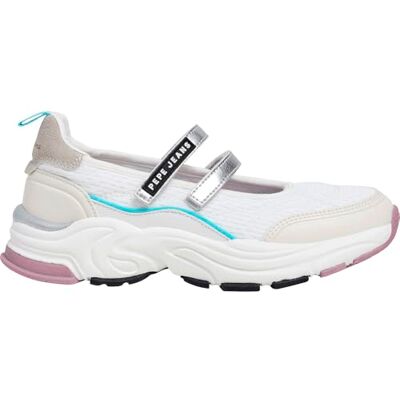 Pepe Jeans MAVE balett G smyga, vit (Off White), 2,5 UK Pepe Jeans MAVE balett G smyga, vit (Off White), 2,5 UK