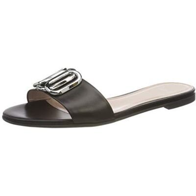 HUGO Dampiper slide-c tofflor, Black1-35 EU HUGO Dampiper slide-c tofflor, Black1-35 EU