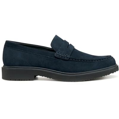 Geox Män U MASSIMIANO Loafer, blå, 40 EU, blå, 40 EU Geox Män U MASSIMIANO Loafer, blå, 40 EU, blå, 40 EU