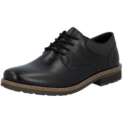 Rieker Herr 13200 Oxford Skor, Svart Svart 13200 00, 45 EU Rieker Herr 13200 Oxford Skor, Svart Svart 13200 00, 45 EU