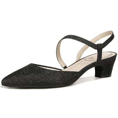 LifeStride dam, minimalistisk pump, Svartskimmer, 36 EU LifeStride dam, minimalistisk pump, Svartskimmer, 36 EU