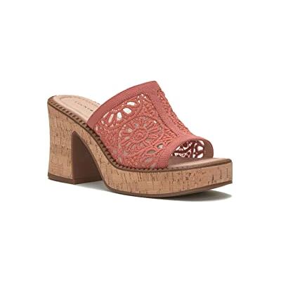Lucky Brand Talvy makramé platåsandal för kvinnor, Eco röd, 40.5 EU Lucky Brand Talvy makramé platåsandal för kvinnor, Eco röd, 40.5 EU