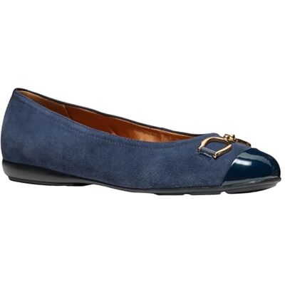 Geox Dam D Annytah A Balet Flat, dk jeans marin, 38.5 EU Geox Dam D Annytah A Balet Flat, dk jeans marin, 38.5 EU