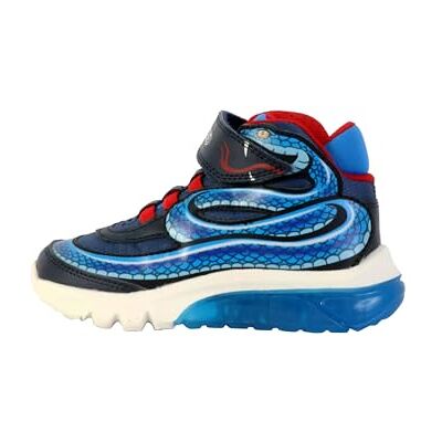 Geox J Ciberdron Boy B, barnsneakers, Marinblå, 34 EU Geox J Ciberdron Boy B, barnsneakers, Marinblå, 34 EU