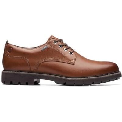 Clarks BatcombeTieGTX Mens Tan Leather, 7 Clarks BatcombeTieGTX Mens Tan Leather, 7