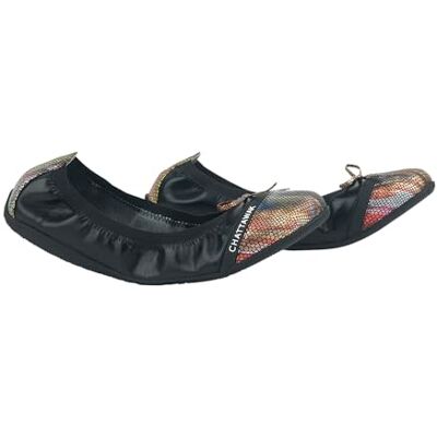 CHATTAWAK Dam 9CAPRICEMNOIR39 ballerinas, M.Black, 39 EU, m svart, 39 EU CHATTAWAK Dam 9CAPRICEMNOIR39 ballerinas, M.Black, 39 EU, m svart, 39 EU