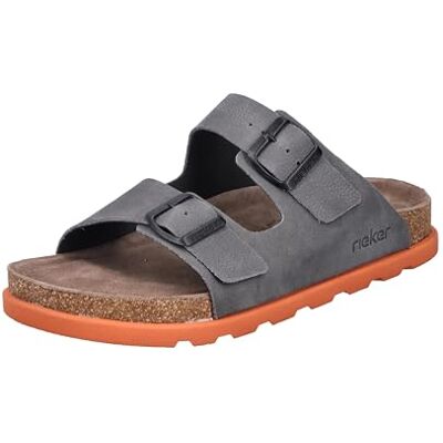Rieker Herrsandaler 21190, GRÅ, 47 EU Rieker Herrsandaler 21190, GRÅ, 47 EU
