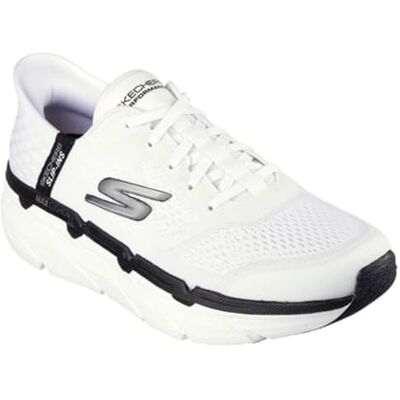 Skechers Max Cushioning Premier Ascendant Hands Free Slip-in-sneakers för män, Vitt, 47 EU Skechers Max Cushioning Premier Ascendant Hands Free Slip-in-sneakers för män, Vitt, 47 EU