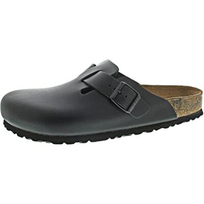 Birkenstock Boston fet läder unisex vuxen Träskor Birkenstock Boston fet läder unisex vuxen Träskor