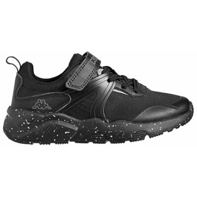 Kappa Montero EV Logo Sneakers för barn i svart Storlek 29 Kappa Montero EV Logo Sneakers för barn i svart Storlek 29