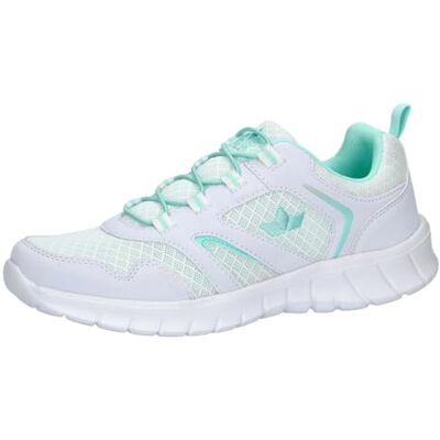 Lico Unisex skidsneakers, vit/turkos, 38 EU Lico Unisex skidsneakers, vit/turkos, 38 EU