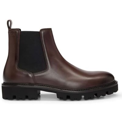 Boss Män Julyo_cheb_bu Chelsea_Boot, Mörkbrun, 42 EU Boss Män Julyo_cheb_bu Chelsea_Boot, Mörkbrun, 42 EU