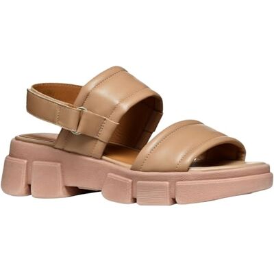 Geox Dam D LISBONA A Wedge Sandal, DK Skin, 38 EU, Dk Skin, 38 EU Geox Dam D LISBONA A Wedge Sandal, DK Skin, 38 EU, Dk Skin, 38 EU