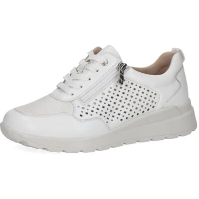 CAPRICE Damsneakers, vit/silver, 37 EU bred CAPRICE Damsneakers, vit/silver, 37 EU bred