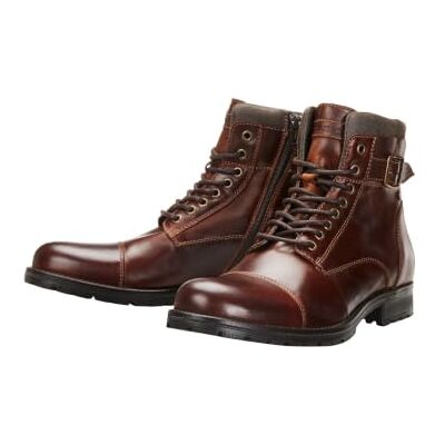 JACK & JONES Jfwalbany läder antracit STS Chukka stövlar, Brun sten, 40 EU JACK & JONES Jfwalbany läder antracit STS Chukka stövlar, Brun sten, 40 EU