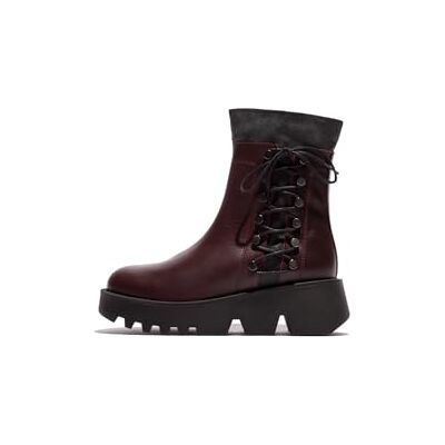 Fly London ZAKU313FLY, Fashion Boot dam, Vin/Svart, 42 EU, Vin svart, 42 EU Fly London ZAKU313FLY, Fashion Boot dam, Vin/Svart, 42 EU, Vin svart, 42 EU