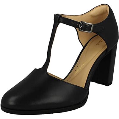 Clarks Freva85 Bar Womens Navy, 8 Clarks Freva85 Bar Womens Navy, 8