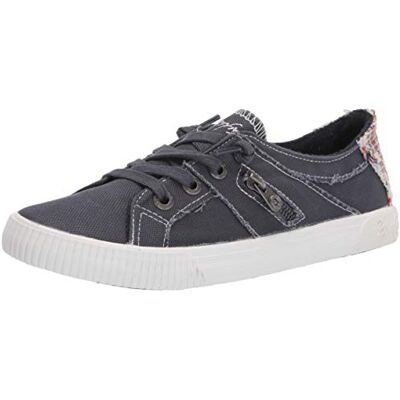 Blowfish Malibu Women's Fruit Sneaker, Blue Tuna Smoked Canvas, 6.5 Blowfish Malibu Women's Fruit Sneaker, Blue Tuna Smoked Canvas, 6.5